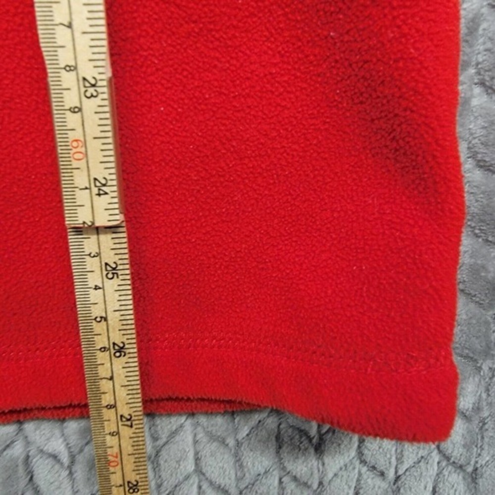 Old Navy Sweater‎ Mens XL Red ¼ Zip Fleece Mock Neck Pullover Sweatshirt - Picture 6 of 9